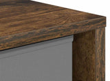 Sideboard with Drawer Smoked Oak 68.5 x 32 x 67 cm 8000544