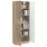 Cabinet Set 2 pcs Sonoma Oak Engineered Wood 3416783