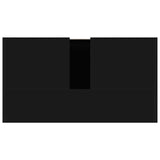 Bathroom Cabinet Black 60x33x61 cm Engineered Wood 802643