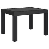 Garden Table Anthracite 59x47x40 cm PP 364727