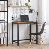 Table Old Wood 100 x 50 x 76.5 cm Engineered Wood and Steel 873772