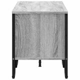 TV Cabinet Grey Sonoma 122x34x41 cm Engineered Wood 848572