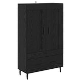 Highboard Black Oak 69.5 x 31 x 115 cm Engineered Wood 882579