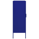 Storage Cabinet Navy Blue 80x35x101.5 cm Steel 336172