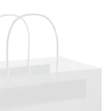 Paper Bags 250 pcs with Handles White 32x17x44 cm 4101622