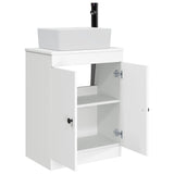 Bathroom Vanity with Sink White 54 x 35 x 83 cm Engineered Wood 890130