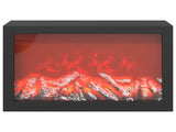Fireplace with LED Strip White 63 x 20 x 54.5 cm 8021095
