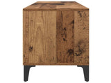 TV Cabinet Old Wood 150 x 30 x 45 cm Engineered Wood and Iron 879483