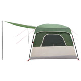 Family Tent Green 420 x 305 x 200 cm Polyester and Steel 42028497