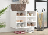 Shoe Cabinet White 52,5x30x50 cm 808684