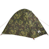 ZNTS Camping Tent Dome 4-Person Camouflage Waterproof 4009620