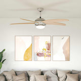 Ceiling Fan with Light 130 cm Sonoma 42035659