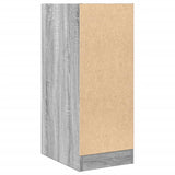 Apothecary Cabinet Grey Sonoma 30x41x77.5 cm Engineered Wood 855156
