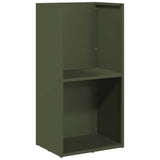 Firewood Rack Olive Green 40x30x80 cm Cold-rolled steel 864190