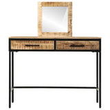 Dressing Table Brown 100 x 40 x 120 cm Solid Mango wood 374093
