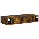 Wall-Mounted Side Table Smoked Oak 87.5 x 34.5 x 17 cm 899350