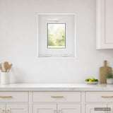 Basement Window Internal Colour White RISOR 40 x 45 cm 42047765