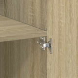 Storage Cabinet Sonoma Oak 70x42.5x225 cm Engineered Wood 3281324