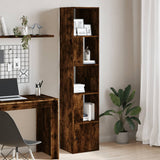 Bookcase Smoked Oak 40x36x189 cm Engineered Wood 848245