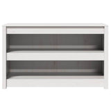 Kitchen Cabinet MEPPEL White 106 x 55 x 64 cm Solid Pine Wood 868154