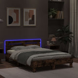 Bed Frame Smoked Oak Engineered wood and plywood Small Double 3207578