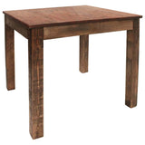 Dining Table Mixed Recycled Wood 82x80x76 cm 244495