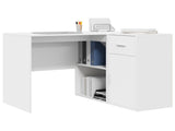 Corner Desk with Drawer White 102 x 88 x 75 cm 3337273