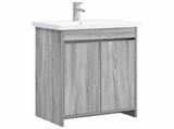 Bathroom Furniture Set Grey Sonoma 81 x 40 x 84.5 cm 3404287