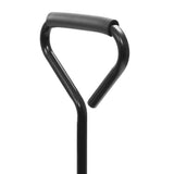 Folding Hand Trolley with Canopy Steel Grey 145512