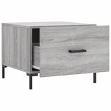 Coffee Tables 2 pcs Grey Sonoma 50x50x40 cm Engineered Wood 829409