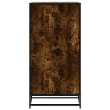 Shoe Rack Smoked Oak 48x38x97.5 cm Engineered Wood 849201
