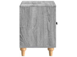 Bathroom Sink Cabinet ALKMAAR Grey Sonoma 59.5 x 31.5x 59 cm 896131