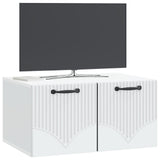 Wall-Mounted TV Cabinet White 59.5 x 41 x 30 cm Engineered Wood 899015