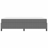 Bed Frame with Mattress Light Grey 160 x 200 cm Fabric 3399130