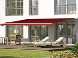 Manual Retractable Patio Awning Shelter UV Protection, 2.5mx2m T3398P318812