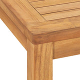 5 Piece Garden Dining Set Solid Wood Teak 3157913