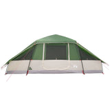 Family Tent with Rainfly Water-resistant Green 10-Person 42042198