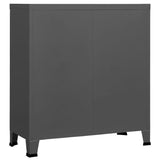 Industrial Storage Chest Anthracite Steel 339625