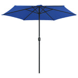Garden Parasol with Aluminium Pole 270x246 cm Azure Blue 47351