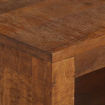 ZNTS Coffee Table with 2 Drawers 90x40x50 cm Solid Mango Wood 247940