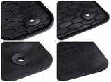 Car Mat 4 pcs Black suitable for VOLVO XC60 2009-2017 Rubber 42029154