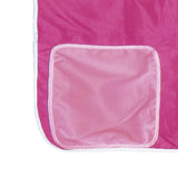 Kids' Loft Bed with Tunnel without Mattress Pink 90x190cm 3207002