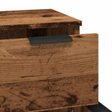 Sideboards 2 pcs Old Wood 30x30x70 cm Engineered Wood 856952
