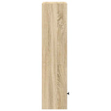 Bookcase Sonoma Oak 31x24x102 cm Engineered Wood 860339