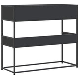 Console Table Black 90x35x80 cm Engineered Wood 849174