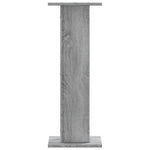 Plant Stands 2 pcs Grey Sonoma 30x30x80 cm Engineered Wood 3307869