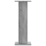 Plant Stands 2 pcs Grey Sonoma 30x30x80 cm Engineered Wood 3307869