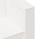 Garden Lounge Set White Solid pine wood Medium Seats Many 3216896