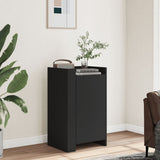 Sideboard Black 45x35x75 cm Engineered Wood 848396