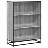 Book Cabinet Grey Sonoma 80.5x35x107.5 cm Engineered Wood 849122